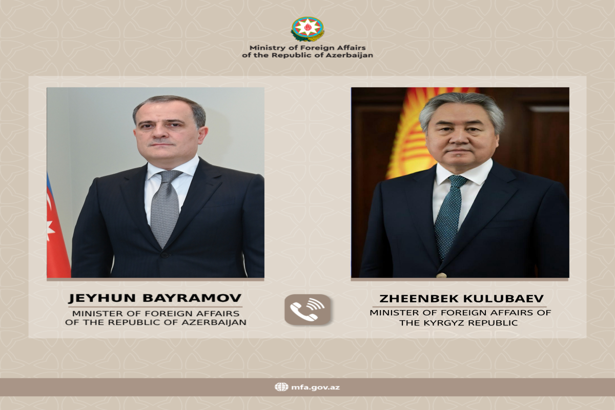 Jeyhun Bayramov congratulates Kyrgyzstan on election as non-permanent UNSC member