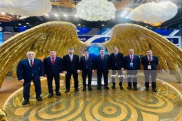 Azerbaijani delegation participates in St. Petersburg International Economic Forum