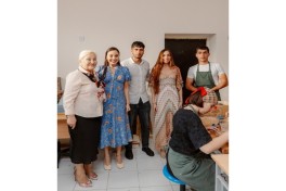 Leyla Aliyeva and Arzu Aliyeva visit Integrated Boarding School No. 11