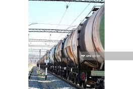 42 railcars of diesel fuel exported from Azerbaijan to Armenia - UPDATED  - PHOTO 