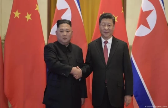 North Korean leader Kim Jong Un and Chinese President Xi Jinping
