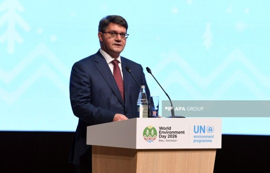 Azerbaijan’s Minister of Ecology and Natural Resources Rashad Ismayilov