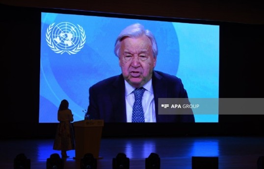UN Secretary-General Antonio Guterres