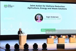 Executive Director of the United Nations Environment Programme (UNEP), Ms. Inger Andersen