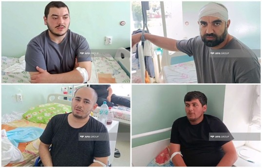 Azerbaijani citizens injured in UAV attack on vessel in Sea of Azov speak about their condition - PHOTO  - VIDEO  - UPDATED 