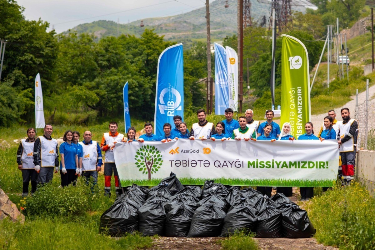 “AzerGold” CJSC and RIIB held an event dedicated to World Environment Day in Dashkesen