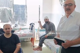 Condition of Azerbaijani citizens injured in UAV attack on vessel in Sea of Azov revealed - PHOTO 