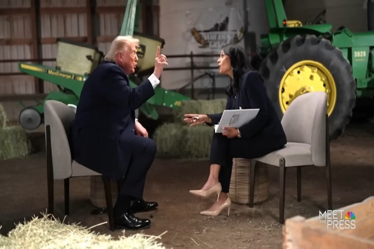 Trump storms off ‘Meet The Press’ interview after fiery exchange with NBC’s Kristen Welker over 2020 election