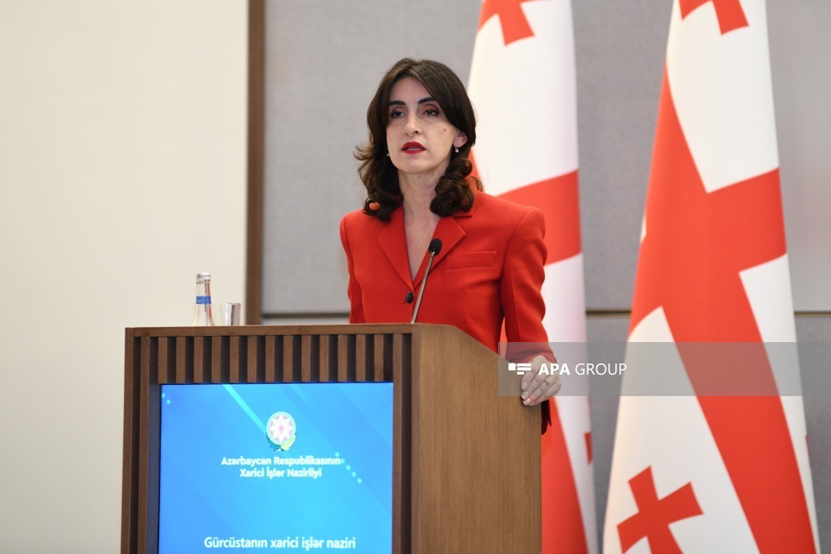 Georgian Deputy Prime Minister and Minister of Foreign Affairs Maka Botchorishvili