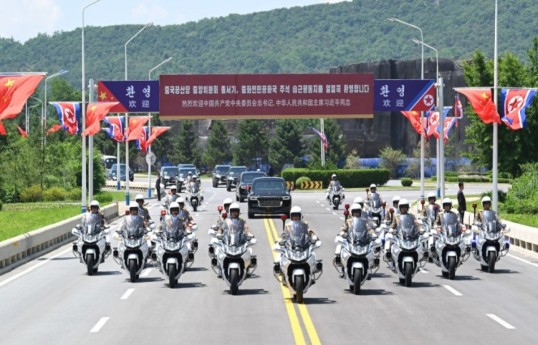 Chinese leader Xi arrives in North Korea for closely watched talks with Kim