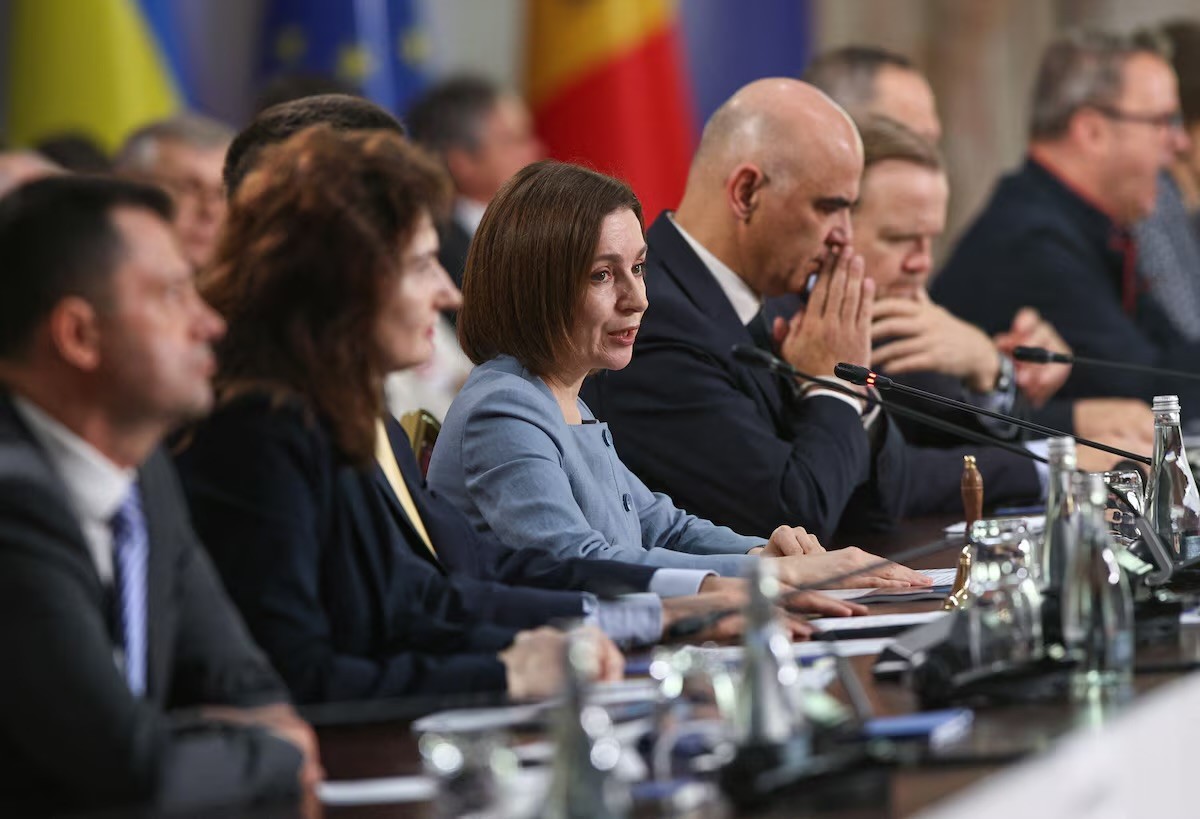 Moldova's president pushes for development of interceptor dr