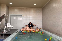 Rehabilitation services provided to Ukrainian children brought to Azerbaijan-PHOTO 