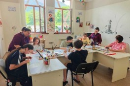 Rehabilitation services provided to Ukrainian children brought to Azerbaijan-PHOTO 