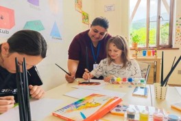 Rehabilitation services provided to Ukrainian children brought to Azerbaijan-PHOTO 