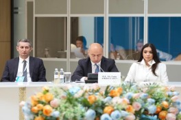 Education Minister Emin Amrullayev attends meeting of OTS education ministers