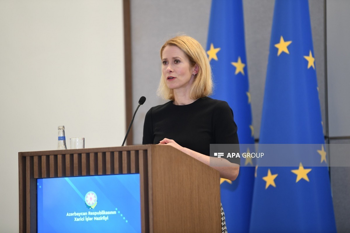 EU High Representative for Foreign Affairs and Security Policy Kaja Kallas