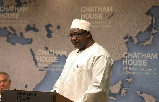 Gambian President congratulates Azerbaijani President
