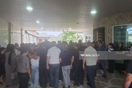 Fuad Orujov, killed in drone attack on ship in the Sea of Azov, laid to rest in Khachmaz-PHOTO 