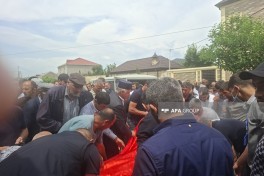 Fuad Orujov, killed in drone attack on ship in the Sea of Azov, laid to rest in Khachmaz-PHOTO 