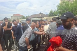 Fuad Orujov, killed in drone attack on ship in the Sea of Azov, laid to rest in Khachmaz-PHOTO 
