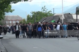 Mohammad Aliyev, killed in drone attack in the Sea of Azov, laid to rest in Zagatala - PHOTO 
