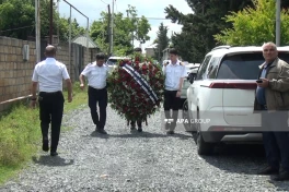 Mohammad Aliyev, killed in drone attack in the Sea of Azov, laid to rest in Zagatala - PHOTO 