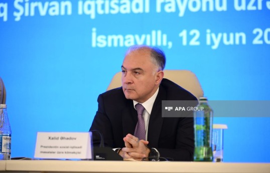 Assistant to the President of the Republic of Azerbaijan for socio-economic issues Khalid Ahadov