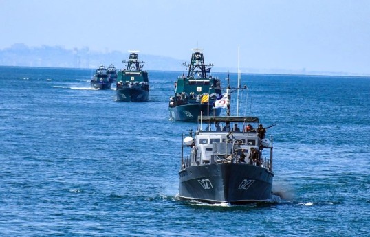 Azerbaijan Navy holds live-fire tactical exercise-VIDEO 
