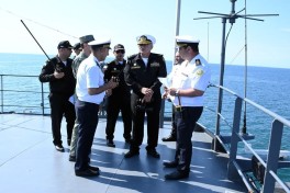 Azerbaijan Navy holds live-fire tactical exercise-VIDEO 