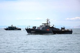 Azerbaijan Navy holds live-fire tactical exercise-VIDEO 