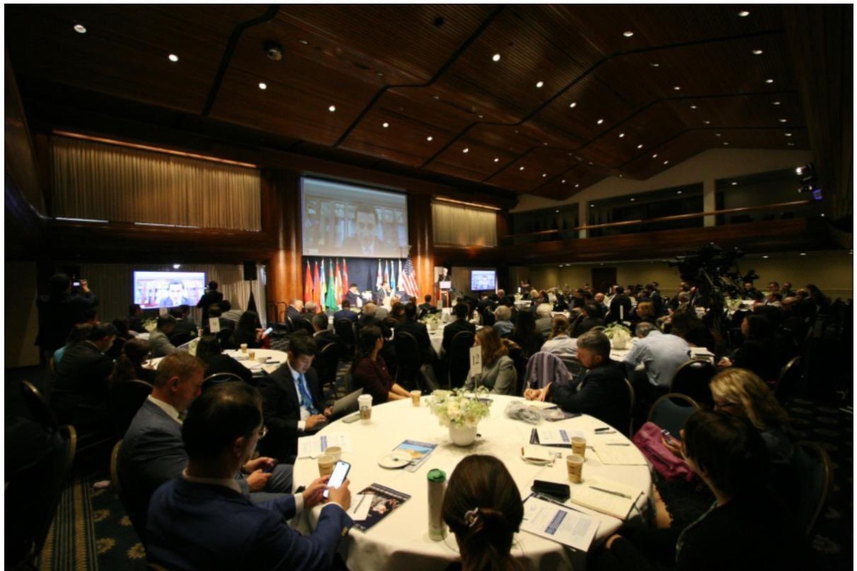 Assistant to Azerbaijani President made speech at Trans-Caspian Forum 2026