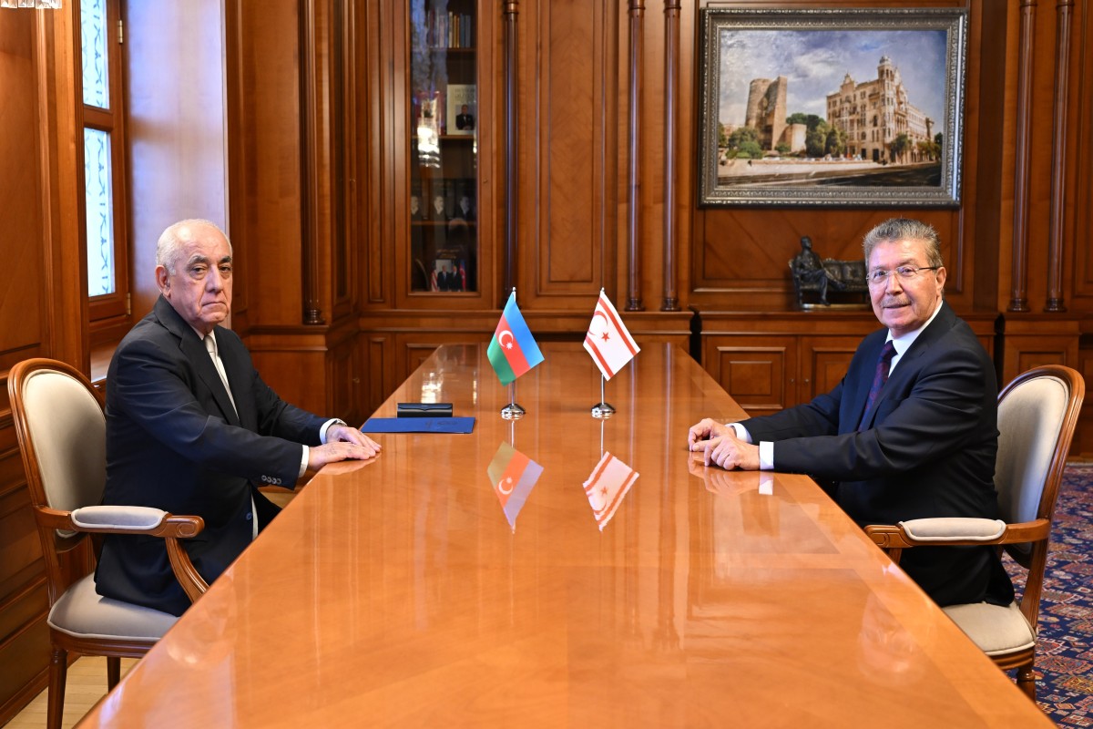 Ali Asadov meets with Prime Minister of Northern Cyprus
