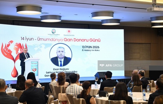 Event dedicated to World Blood Donor Day held-PHOTO 