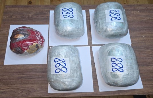 More than 11 kg of marijuana smuggled from Iran to Azerbaijan by drone intercepted