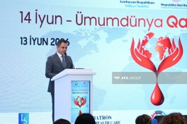 Event dedicated to World Blood Donor Day held-PHOTO 