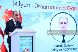 Event dedicated to World Blood Donor Day held-PHOTO 