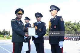 Military Lyceum named after Jamshid Nakhchivanski holds its 54th graduation ceremony-PHOTO 