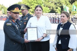 Military Lyceum named after Jamshid Nakhchivanski holds its 54th graduation ceremony-PHOTO 