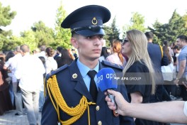 Military Lyceum named after Jamshid Nakhchivanski holds its 54th graduation ceremony-PHOTO 