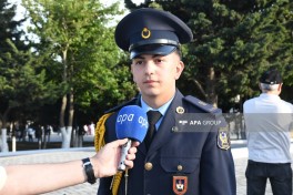 Military Lyceum named after Jamshid Nakhchivanski holds its 54th graduation ceremony-PHOTO 