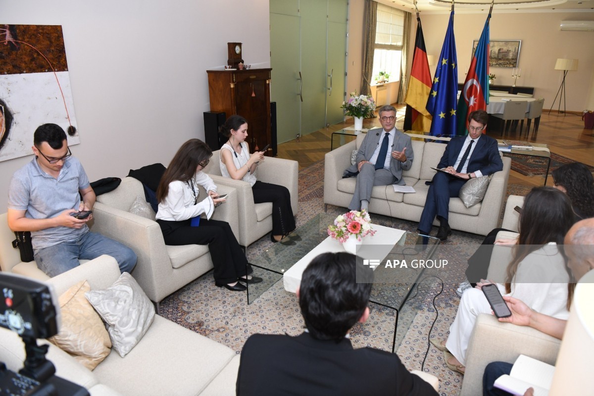 German ambassador: Trade balance between Germany and Azerbaijan is balanced