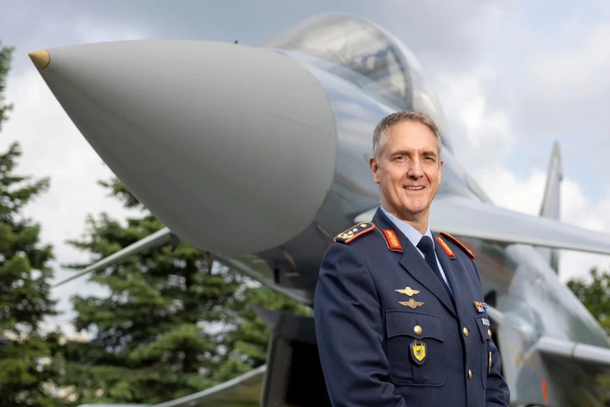 German Air Force commander Gen. Holger Neumann