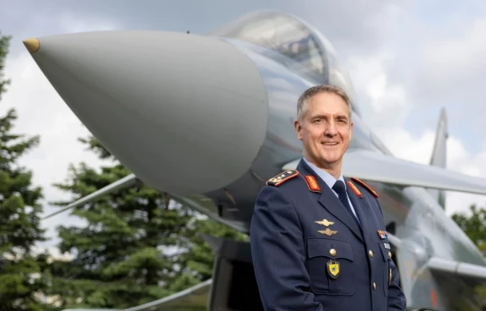 German Air Force commander Gen. Holger Neumann