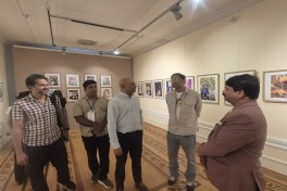 Indian Ambassador to Azerbaijan attends opening of International Watercolor Festival “Caspian Waves” 2026 in Baku-PHOTO 