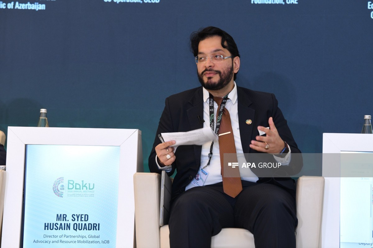 Syed Hussein Qadri, Director of PGARM at the Islamic Development Bank Group