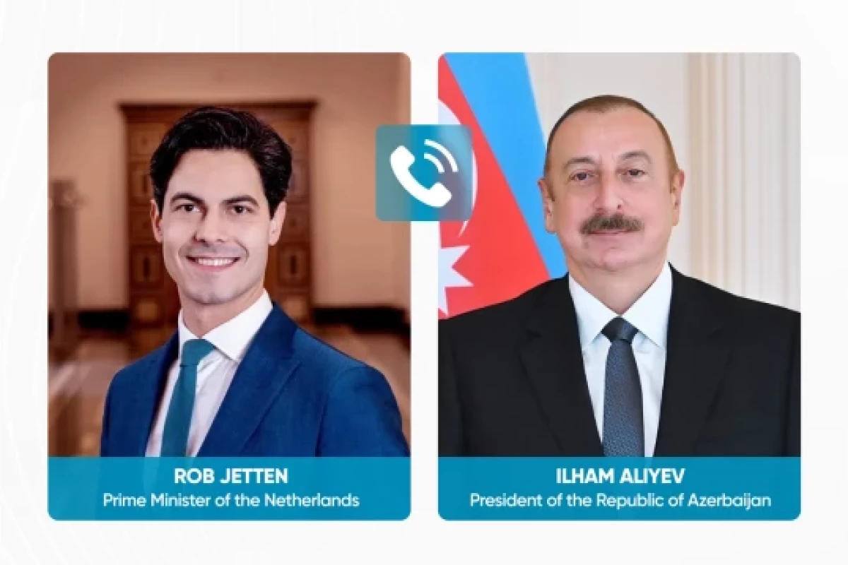 President Ilham Aliyev holds phone conversation with Dutch Prime Minister