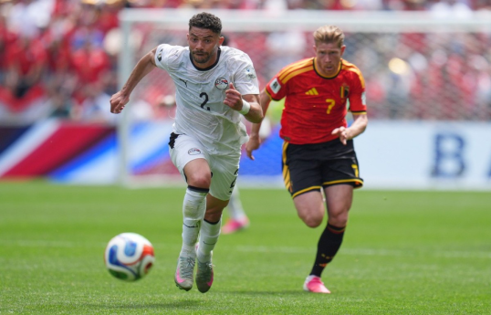 Belgium and Egypt tied in their World Cup match