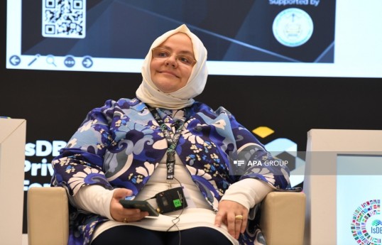 Zehra Selçuk, Director General of the Statistical, Economic and Social Research and Training Centre for Islamic Countries (SESRIC) operating under the Organization of Islamic Cooperation