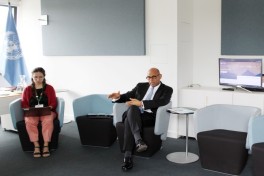 Leyla Aliyeva meets with Executive Secretary of UN Framework Convention on Climate Change