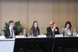 Leyla Aliyeva participates in Bonn discussion on environmental impact of Caspian Sea’s declining water level